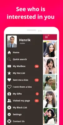 LoveInAsia - Asian Dating android App screenshot 1